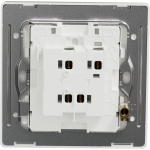 Schneider Electric UNICA X 16AX 單位雙控開關掣 (炫星銀) | NUX31_2_SS